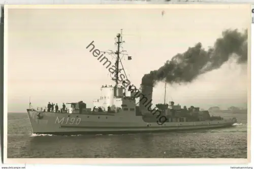 Hochseeminensuchboot Seepferd M 190 - Foto-Ansichtskarte