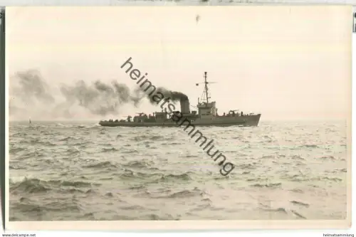 Hochseeminensuchboot Seepferd SP - Foto-Ansichtskarte