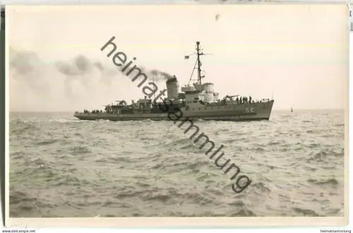 Hochseeminensuchboot Seeigel SE - Foto-Ansichtskarte