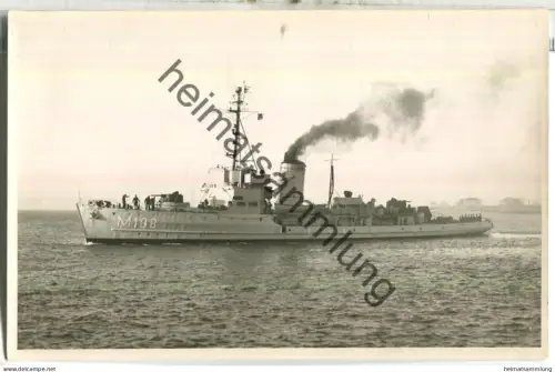 Hochseeminensuchboot Seeigel M 188 - Foto-Ansichtskarte