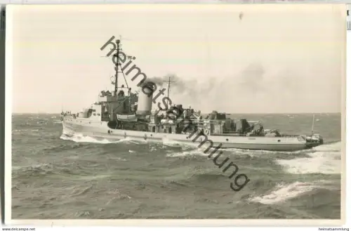 Hochseeminensuchboot Seehund M 187 - Foto-Ansichtskarte