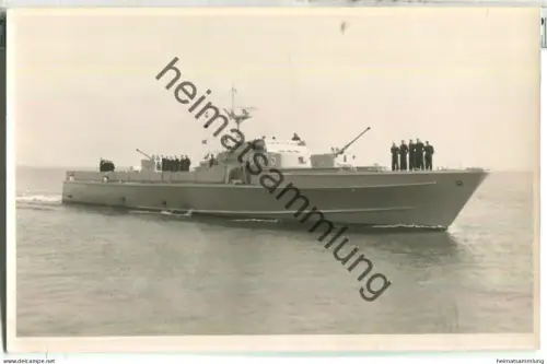 Schnellboot Habicht P 6075 - Foto-Ansichtskarte