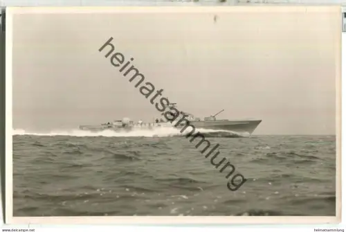 Schnellboot Bussard P 6074 - Foto-Ansichtskarte