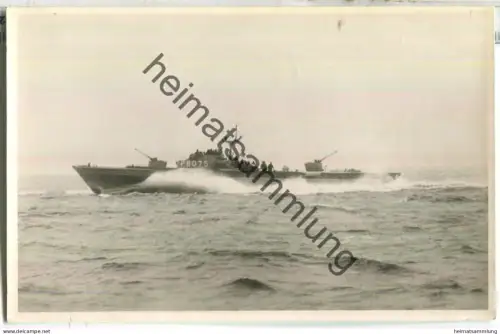 Schnellboot Habicht P 6075 - Foto-Ansichtskarte