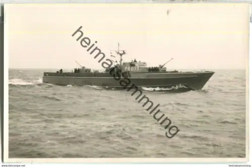 Schnellboot Kormoran P 6077 - Foto-Ansichtskarte