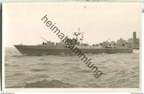 Schnellboot Sperber P 6076 - Foto-Ansichtskarte