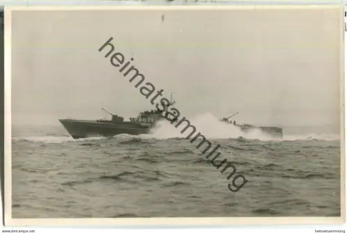 Schnellboot Greif P 6071 - Foto-Ansichtskarte