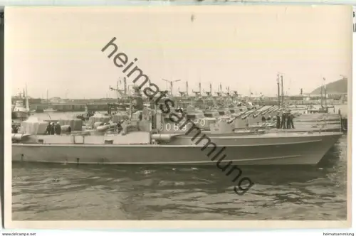 2. Schnellboot-Geschwader in Helgoland - Foto-Ansichtskarte