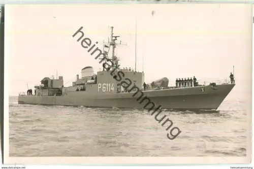 U Jagdboot Triton P 6114 - Foto rückseitig ohne AK-Einteilung