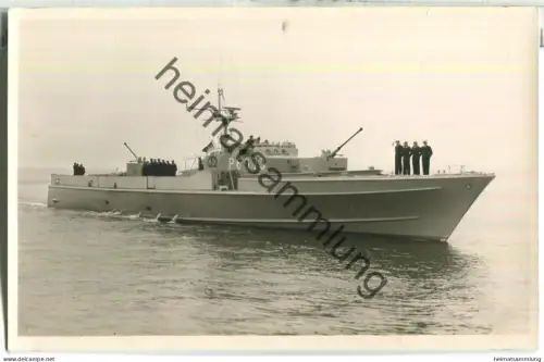 Schnellboot Geier P 6073 - Foto-Ansichtskarte
