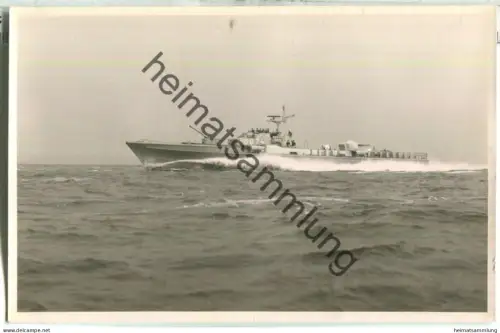 Schnellboot Bussard P 6074 - Foto-Ansichtskarte