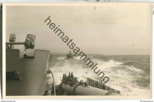 2. Schnellboot-Geschwader im Manöver - Foto-Ansichtskarte