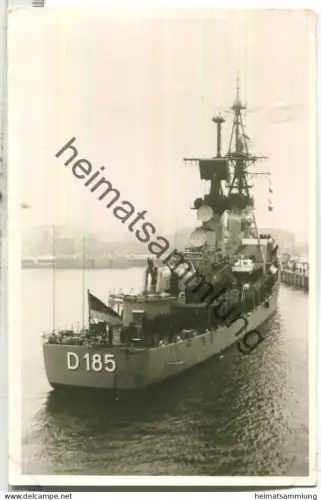 Zerstörer Lütjens D 185 - Foto-Ansichtskarte