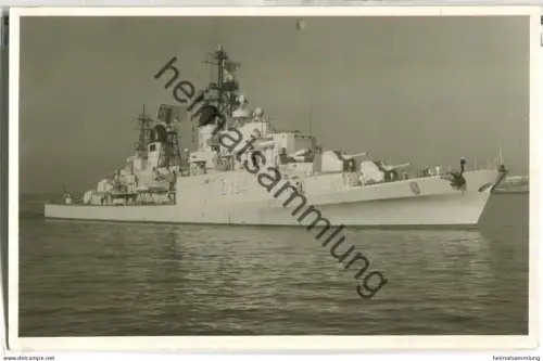 Zerstörer Hessen D 184 - Foto-Ansichtskarte