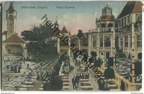 Sopot - Zoppot - Neues Kurhaus - Verlag Karl Altmann Berlin-Friedenau