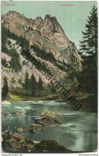 Okertal - Rabowklippe - Verlag R. Lederbogen Halberstadt - gel. 1908