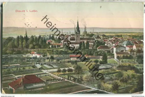 Dieuze - ohne Verlagsangaben - gel. 1913