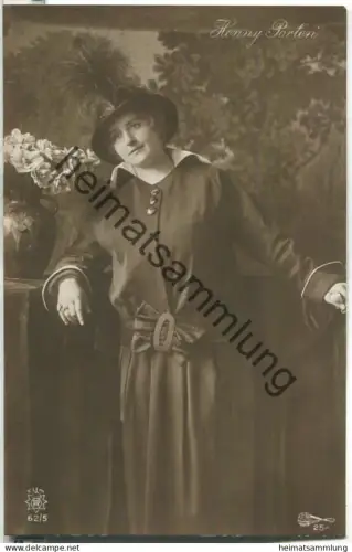 Henny Porten - Ross-Verlag 62/5 - Rückseite beschrieben