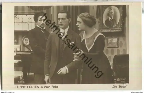 Henny Porten - Ross-Verlag 62/5 - Rückseite beschrieben