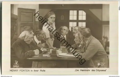 Henny Porten - Ross-Verlag 565/1 - Rückseite beschrieben