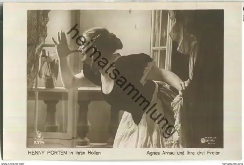 Henny Porten - Ross-Verlag 531/4 - Rückseite beschrieben