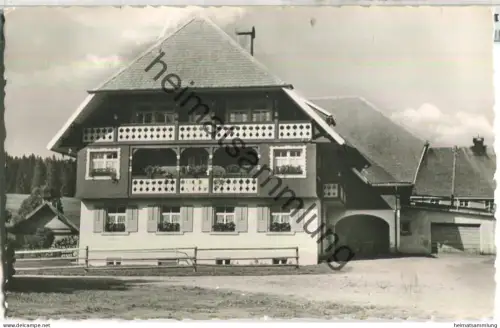 Ibach - Mutterslehen - Landhaus Gottfried Mutter - Foto-Ansichtskarte - Verlag Tannen St. Blasien