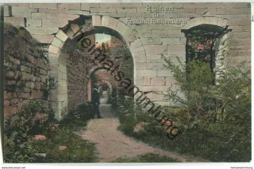Ruine Festung Rothenberg - Verlag Franz Stöger Nürnberg - gel. 1908