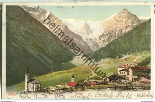 Trafoi - ohne Verlagsangaben - gel. 1911