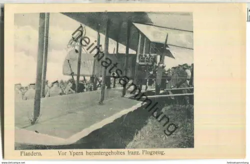 Flandern - Ieper - Ypres - Ypern - Flugzeug - Verlag Zipper Weilburg Lahn Serie 2 Nr. 107
