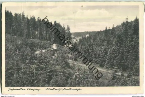 Hahnenklee Oberharz - Blick auf Bockswiese - Foto-Ansichtskarte - Verlag Julius Simonsen Oldenburg