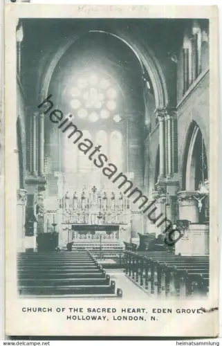 Church of the Sacred Heart - Eden Grove - Holloway London 1904