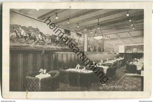 Berlin-Mitte - Imperator-Diele - Kaffee - Friedrichsstrasse 67 - Besitzer Peter Stüber - Verlag Ernst Schleicher Leipzig