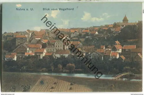 Nebra - Blick vom Vogelherd - Verlag Walter Gutsmuths Nebra - gel. 1913