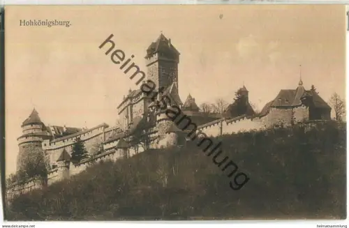 Hohkönigsburg - Verlag E. Hartmann Strassburg