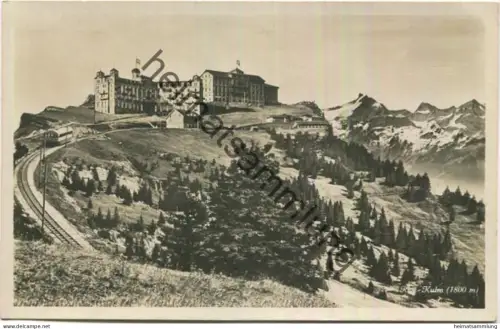 Rigi-Kulm - Foto-AK - Verlag Photoglob Zürich