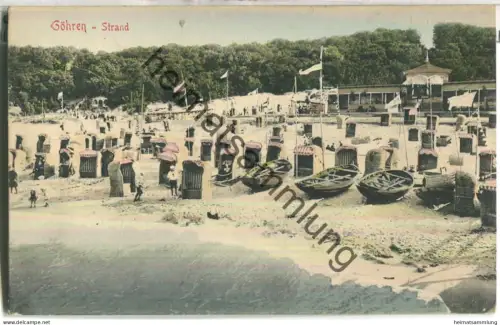 Göhren - Strand - Verlag Stengel & Co. GmbH Dresden - gel. 1909