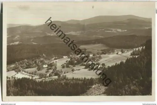 Riesengebirge - Saalberg - Foto-Ansichtskarte - Verlag Fritz Springer Hirschberg