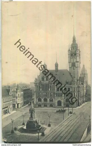 Dessau - Rathaus - Verlag Wilhelm Herrmann Dessau - gel. 1909
