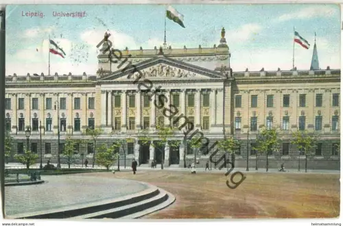 Leipzig - Universität - gel. 1910