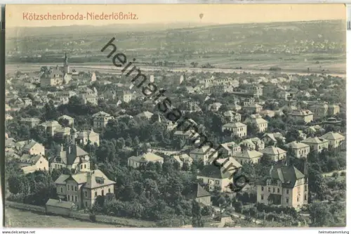 Kötzschenbroda - Radebeul - Niederlössnitz - Verlag Carl Pittius Kötzschenbroda - gel. 1914
