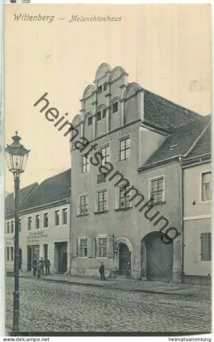 Wittenberg - Melanchtonhaus - Verlag Reinicke & Rubin Magdeburg 1908