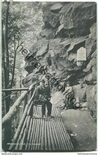 Prinzenhöhle im Erzgebirge - Verlag Gebr. Metz Tübingen - gel. 1910