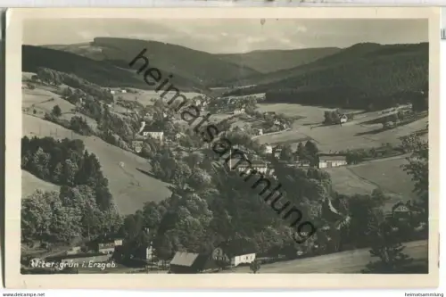 Breitenbrunn - Rittersgrün - Foto-Ansichtskarte - Verlag Franz Landgraf Zwickau