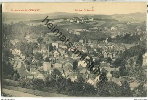 Blumenstadt Sebnitz - Verlag F. W. Sachse Sebnitz