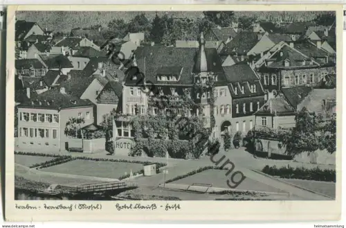 Traben-Trarbach - Hotel Clauss Feist - Verlag Schöning & Co. Lübeck - gel. 1937