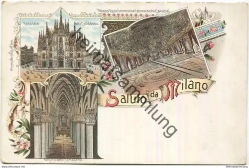 Saluto da Milano - Cattedrale - Edit Giorgio Stornfeld Milano