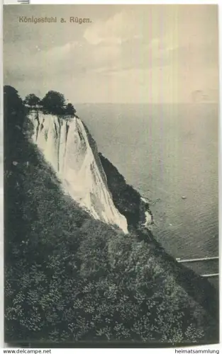 Königstuhl auf Rügen - Verlag Heinr. Zobler Greifswald Binz