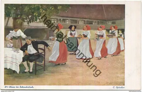 C. Spindler - D'r Hans im Schnokeloch - Verlag Felix Luib Strassburg