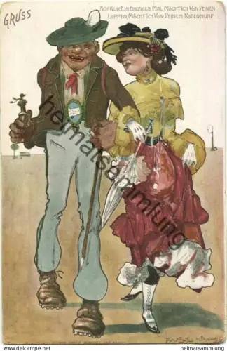 Ach - Nur ein einziges Mal ... - signiert T Welzl München - Verlag Ottmar Zieher München