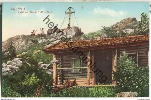 Gipfel des Rachel - Verlag Dr. Trenkler & Co. Leipzig ca. 1910